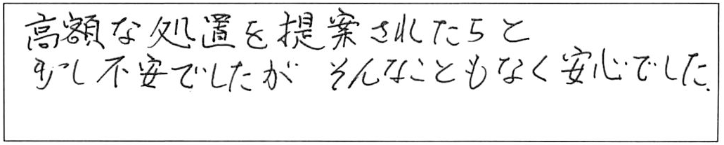 台所排水詰まり除去などの作業/60代女性